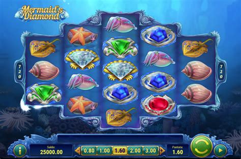 Mermaids Diamond  новый слот от Playn GO
